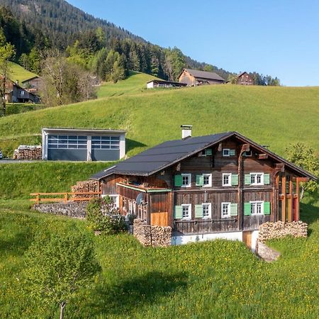 Ferienwohnung Haus Holzwurm Raggal Exterior foto