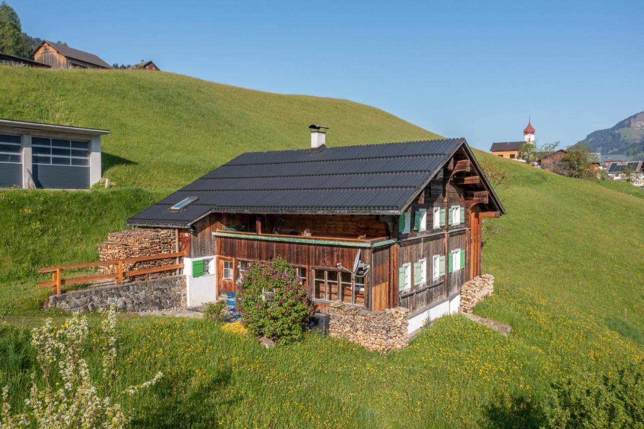 Ferienwohnung Haus Holzwurm Raggal Exterior foto