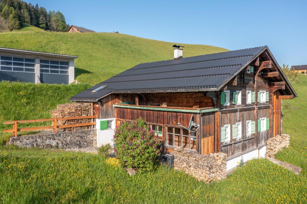 Ferienwohnung Haus Holzwurm Raggal Exterior foto